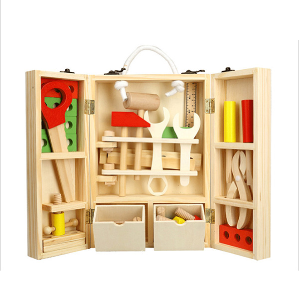 Wooden Toolbox Toys