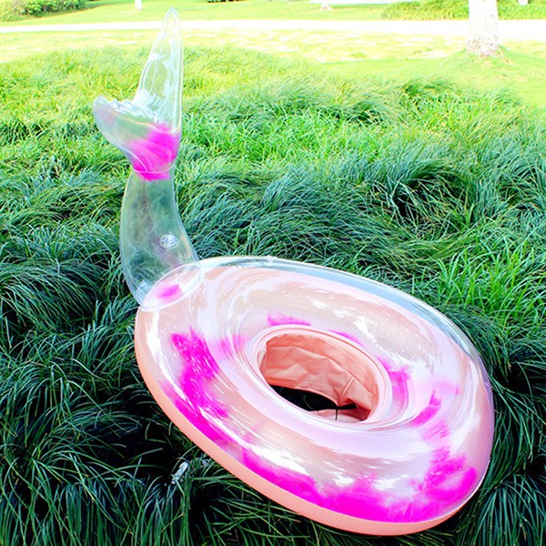 Inflatable Mermaid Tail Swimming Ring