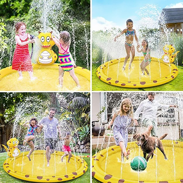 PVC Inflatable Sprinkler Pool