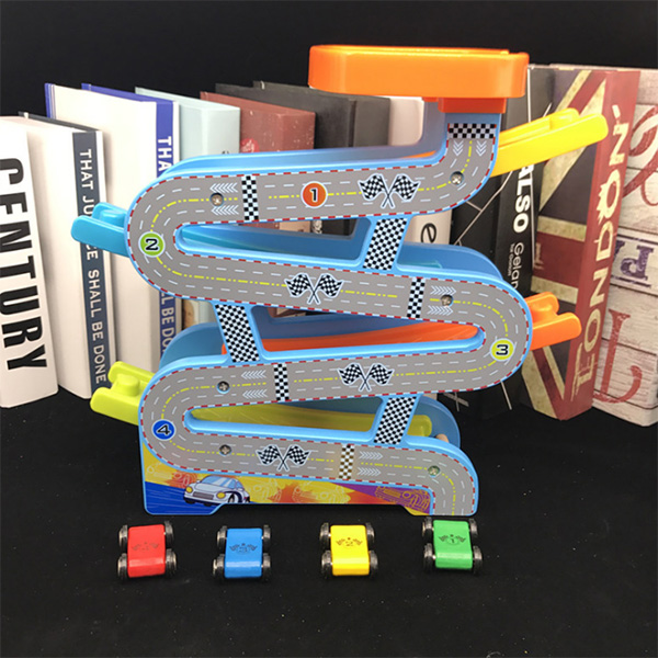 7-story Track Mini Inertia Racing Sliding Toy