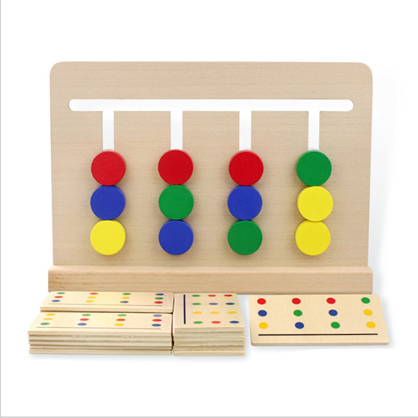 Four Color Matching Logical Training Toy