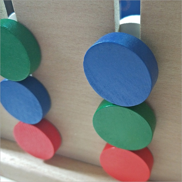 Four Color Matching Logical Training Toy