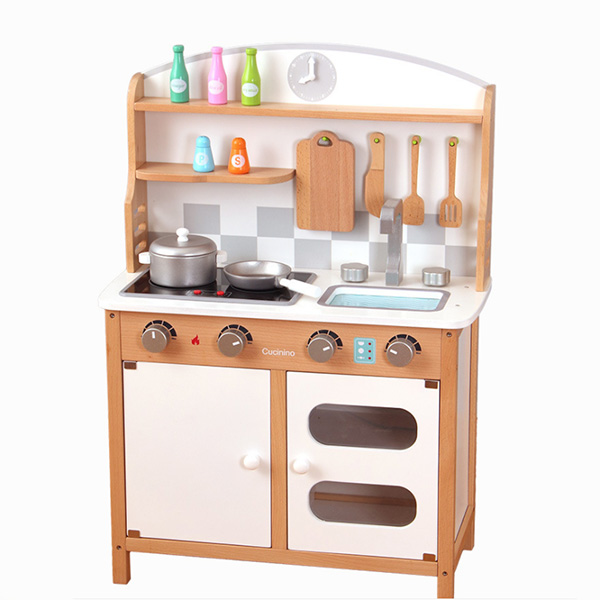 Pretend Play Cooking Wooden Kitchen Toys