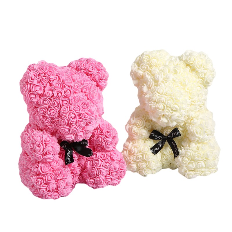 PE Foam Flower Teddy Bear