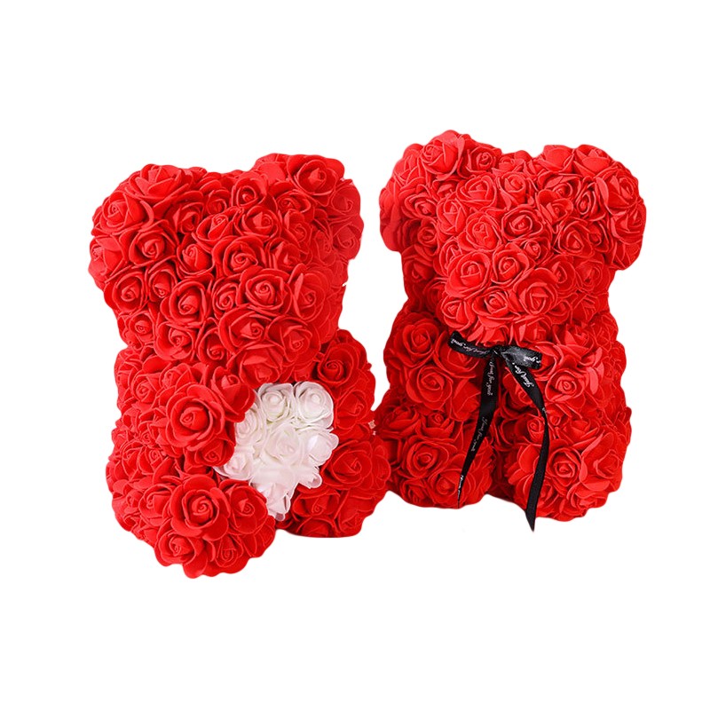 PE Foam Flower Teddy Bear