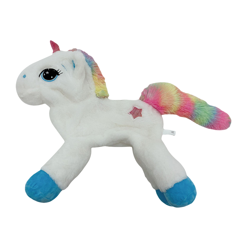 Unstuffed Rainbow Unicorn Plush Skin