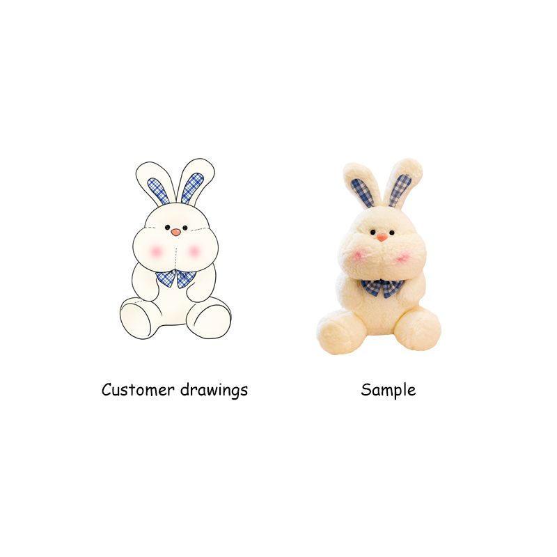 Custom Bunny Plush Toy