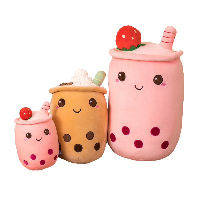 Stuffed Boba Tea Plush Toy