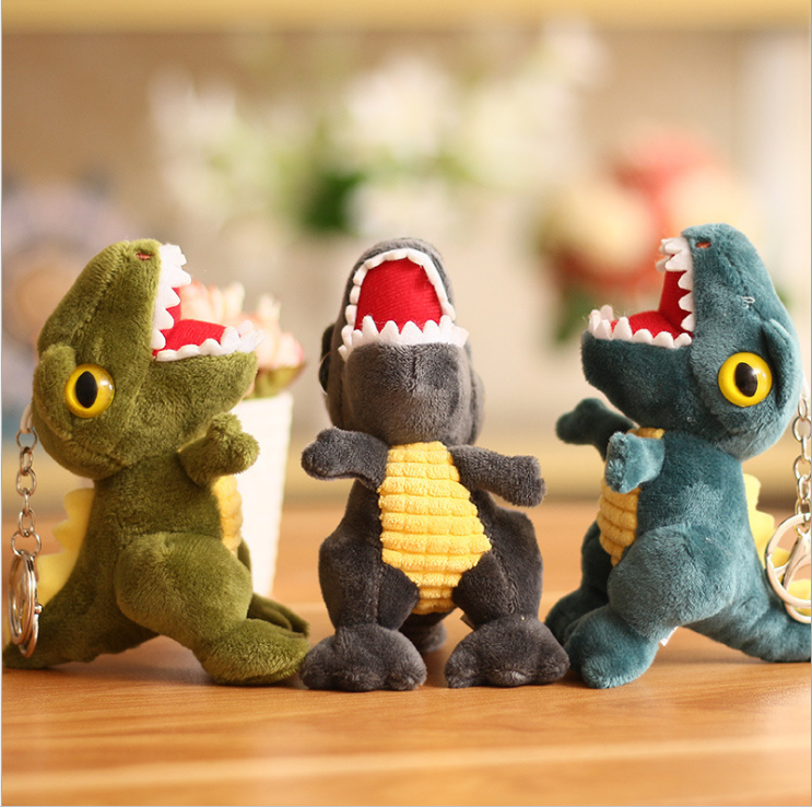 Dinosaur Plush Keychain